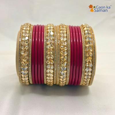 gaonkasaman Lac Bangle Set(Pack of 20)