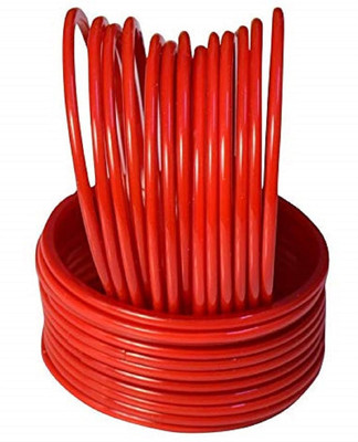 Anshi Creations Glass Bangle Set(Pack of 24)
