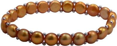 DD Pearls Mother of Pearl, Rubber Pearl Bracelet