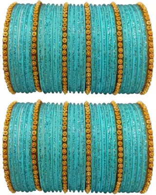 RADHA MOHAN EMPIRE Glass Bangle Set(Pack of 60)