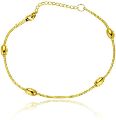 Jevaya Stainless Steel Gold-plated Bracelet