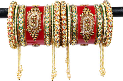 Suhag Chura Plastic Bangle Set(Pack of 22)