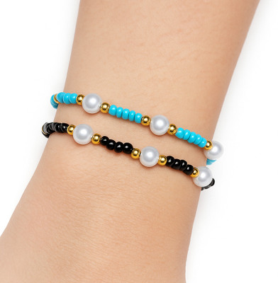Giftsfy Dori Beads Bracelet Set(Pack of 2)