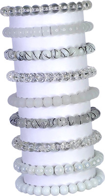 REGLET Glass Bracelet Set(Pack of 9)
