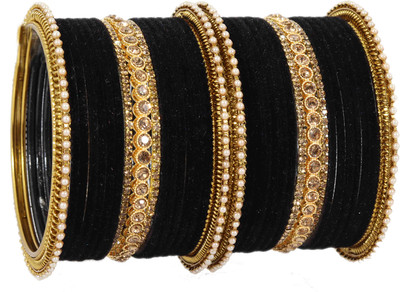 NMII Metal Zircon Bangle Set(Pack of 34)