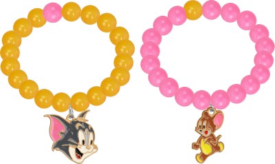 Franck Bella Plastic Charm Bracelet(Pack of 2)