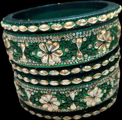 Ladiesstop Lac Bangle Set(Pack of 6)