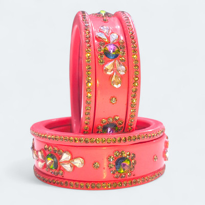 Suhag Lac Bangle Set(Pack of 6)