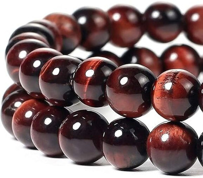 GemVastu Crystal, Tiger's Eye Beads Charm Bracelet