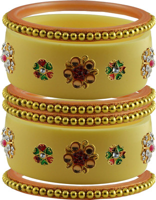 maya fashion Brass Bangle(Pack of 6)