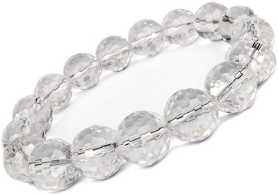 CRYSTU Stone, Crystal, Clear Quartz Beads, Crystal, Quartz Bracelet