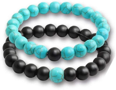 ruby collection Stone Bracelet(Pack of 2)