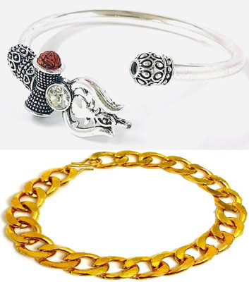 HouseOfCommon Metal, Alloy Bracelet(Pack of 2)