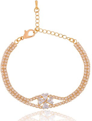LaBerra Alloy Gold-plated Bracelet Set