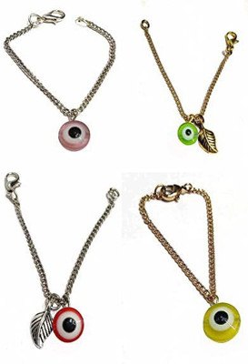 heeva creation Metal Bracelet(Pack of 4)