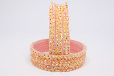 chirag Glass Bangle(Pack of 12)