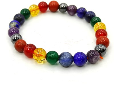 Plus Value Stone, Crystal, 7 Chakra Agate, Crystal, Quartz Bracelet