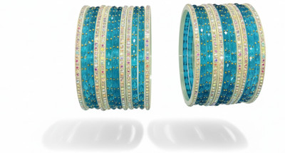 DIVINE GLASS Glass Bangle Set(Pack of 24)