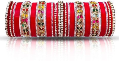 AYUSHI & CO. Metal Bangle Set(Pack of 10)