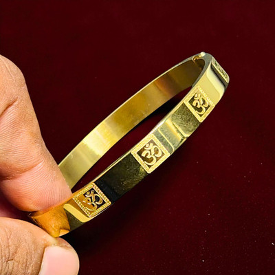 AjaraGems Stainless Steel Gold-plated Bracelet