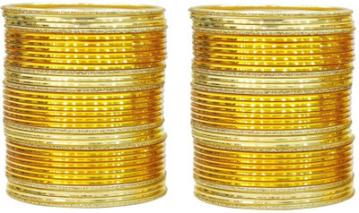 LYBASHINE Alloy Gold-plated Bangle Set(Pack of 2)