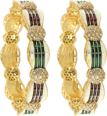 NMII Metal Zircon Kada(Pack of 2)