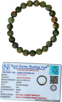TREEMAISON Peridot Crystal Bracelet