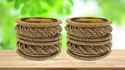 YouBella Alloy Bangle Set(Pack of 12)