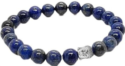 VIBESLE Lapiz Lazuli, Stone Beads, Crystal Charm Bracelet