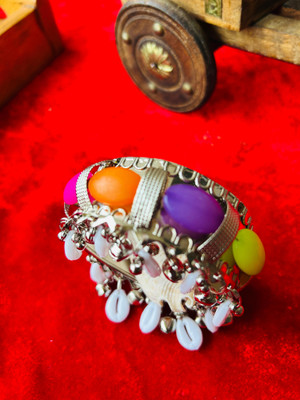 TINKITO Oxidised Silver Bracelet