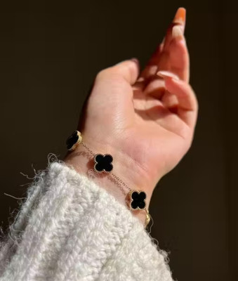 ADF Stainless Steel Gold-plated Kada