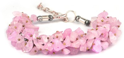 CRYSTU Stone, Rose Quartz Beads, Crystal, Quartz Bracelet