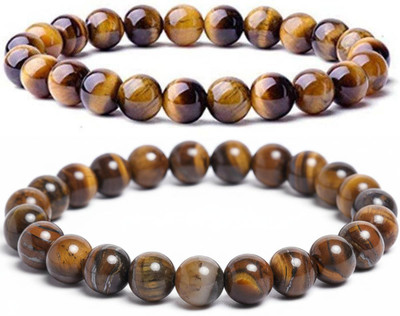 IKONKARR Crystal, Tiger's Eye Bracelet(Pack of 2)
