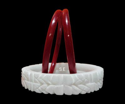 sumana Enterprise Shell Bangle Set(Pack of 4)