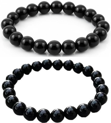 IKONKARR Brass, Stone, Crystal, Dori, Plastic Bracelet(Pack of 2)