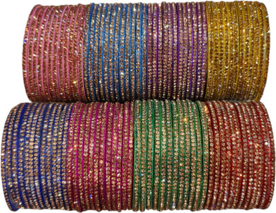 lyychee Glass Bangle(Pack of 10)