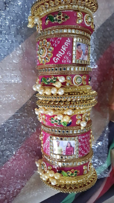 SP PHOTO CHURA Plastic Gold-plated Chudas(Pack of 2)