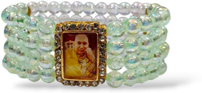 RN Guruji Bracelet Blessings Crystal, Alloy Gold-plated Bracelet
