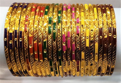 Rudra Alloy Gold-plated Bangle(Pack of 24)