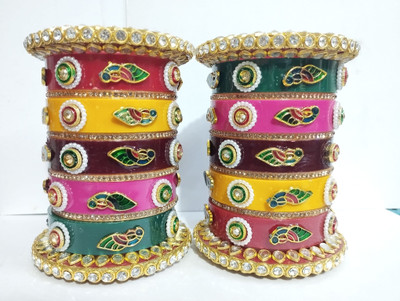 Rehmaantraders Plastic Bangle Set(Pack of 2)