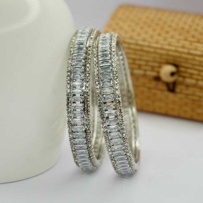 Kangan Mahal Alloy Gold-plated Bangle Set(Pack of 2)