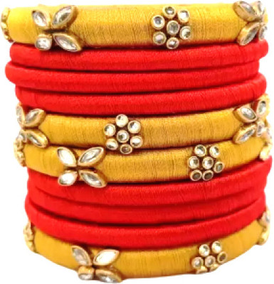 Nidhi's - World of Creation Dori Bangle Set(Pack of 10)