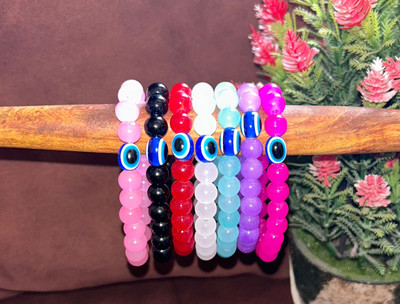 KRISHMAYATOZ Crystal Crystal Bracelet Set(Pack of 7)