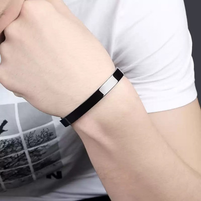 IGA COLLECTION Stainless Steel Titanium Kada