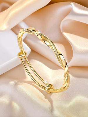 MYKI Stainless Steel Silver Coated Bracelet