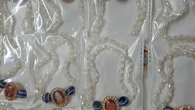 GURU JI CREATION Crystal Bracelet Set(Pack of 4)
