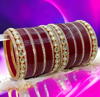 Ha Meem Plastic Bangle Set(Pack of 40)