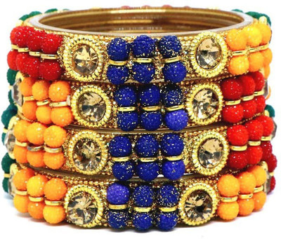 RADHA MOHAN EMPIRE Glass Kada(Pack of 4)