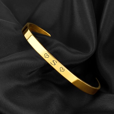 LIMESTONE Brass Gold-plated Bracelet