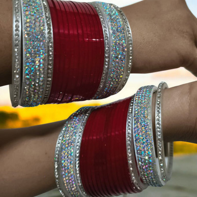 Mamta Imitation Plastic Bangle Set(Pack of 2)